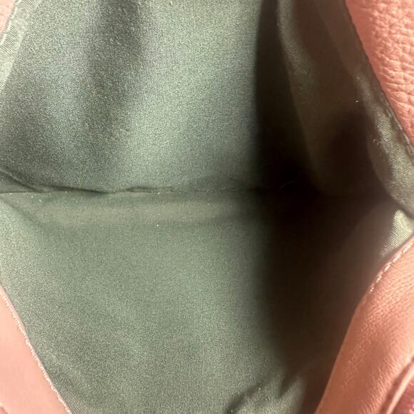 Stone Mountain Pink Leather Shoulder Bag Hobo Purse with Pockets - Picture 12 of 15